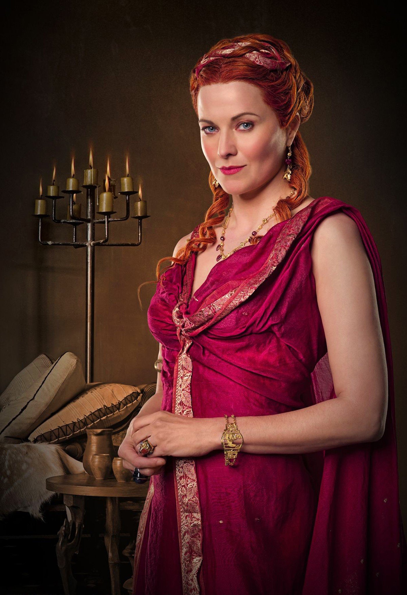 Lucretia Lucy Lawless Women Spartacus Hd Wallpapers Desktop And