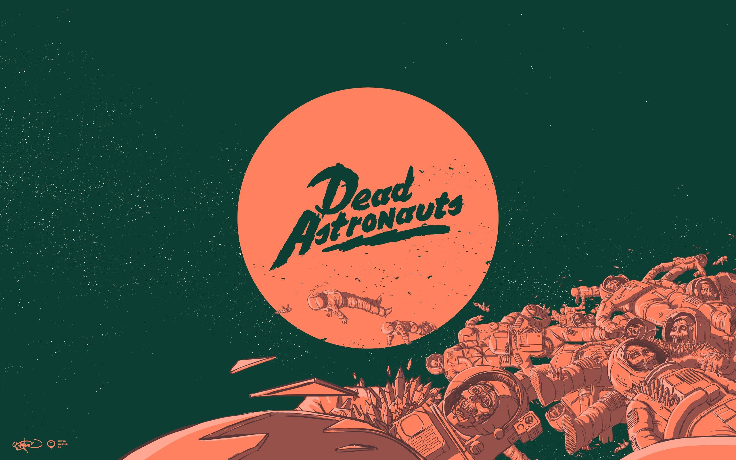 Dead Astronauts, Space Wallpaper