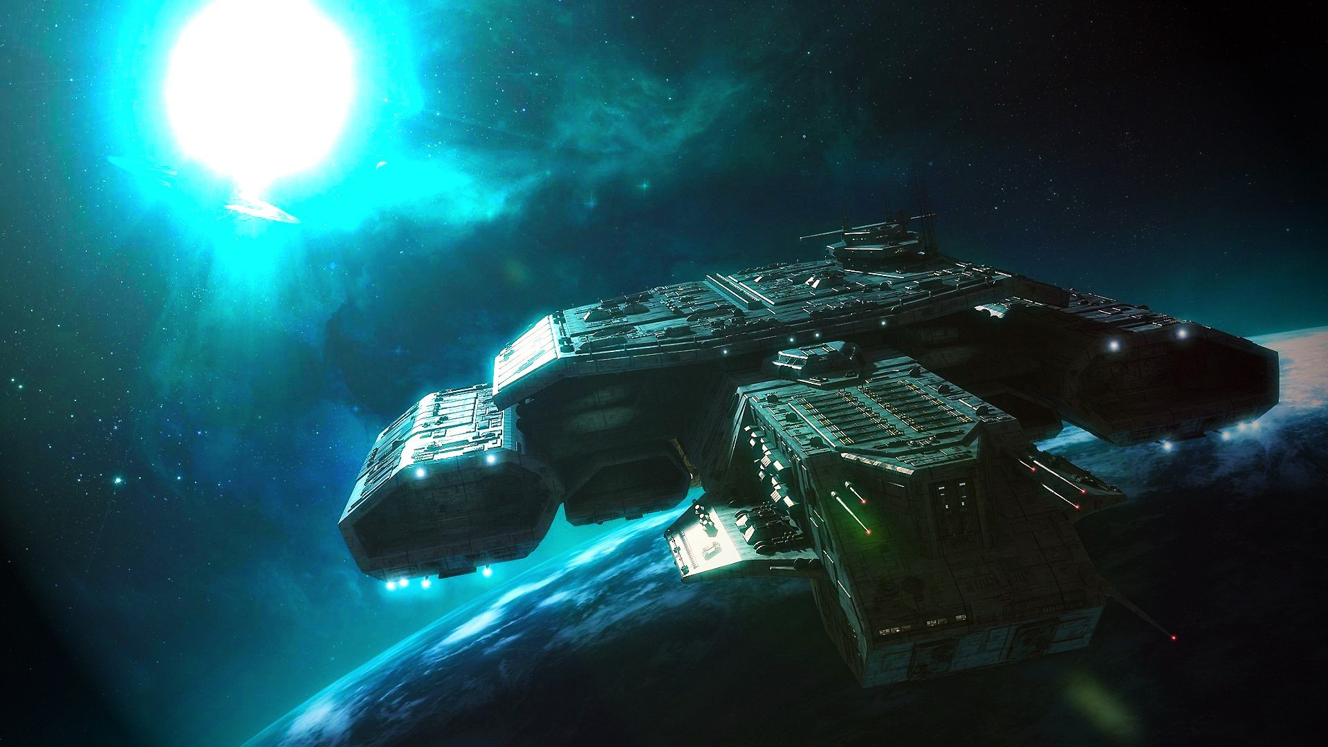 Stargate, Daedalus class, Space Wallpaper