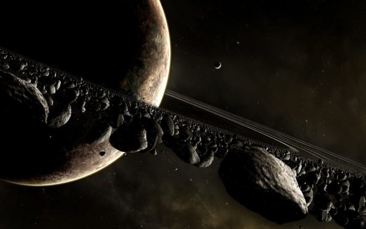 Saturn, Space, Rock, Planet HD Wallpapers / Desktop and Mobile Images &  Photos