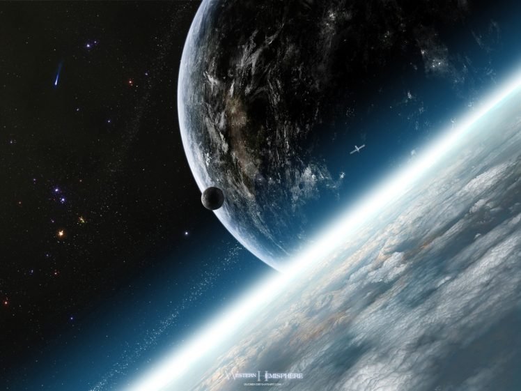 space, Earth HD Wallpaper Desktop Background