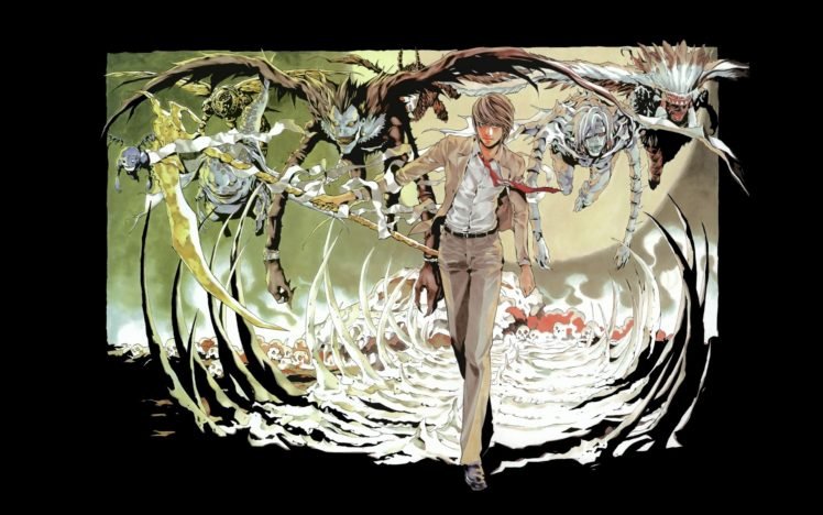 Death Note, Yagami Light, Ryuk HD Wallpaper Desktop Background