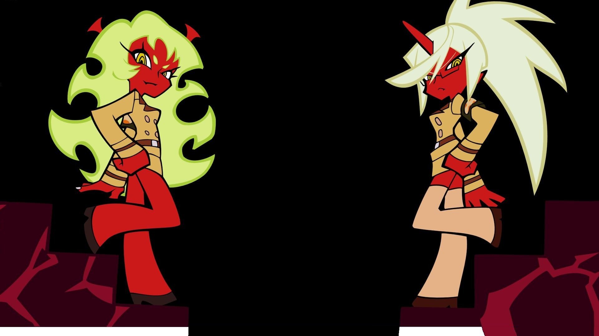 Panty and Stocking with Garterbelt, Kneesocks (character), Scanty Wallpaper