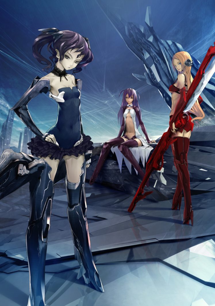 Redjuice, Anime girls, Original characters HD Wallpaper Desktop Background