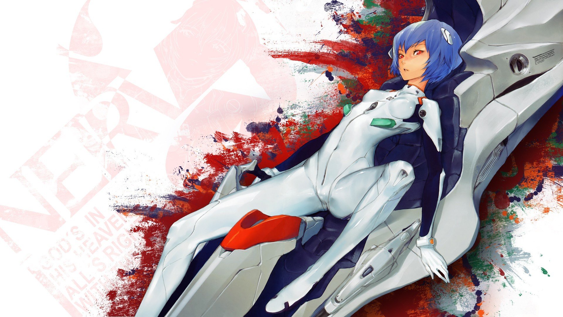 red eyes, Short hair, Ayanami Rei, Neon Genesis Evangelion, Anime girls,  Sexy HD Wallpapers / Desktop and Mobile Images & Photos