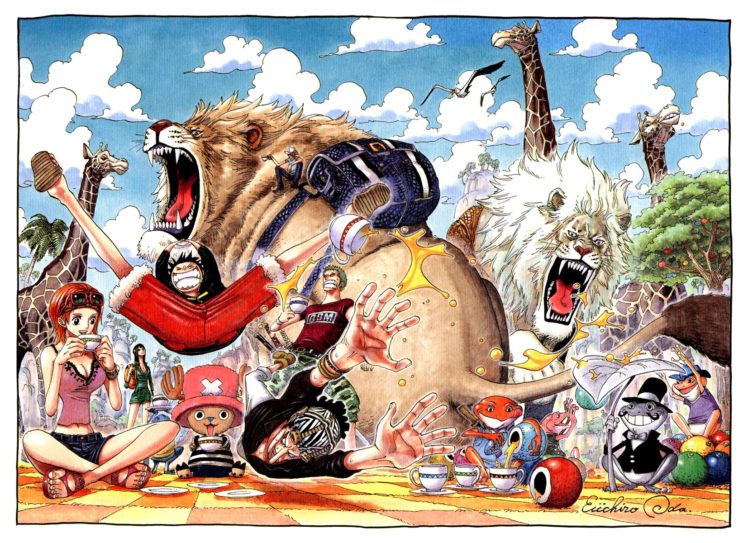 One Piece, Monkey D. Luffy, Roronoa Zoro, Usopp, Tony Tony Chopper, Nami, Nico Robin HD Wallpaper Desktop Background