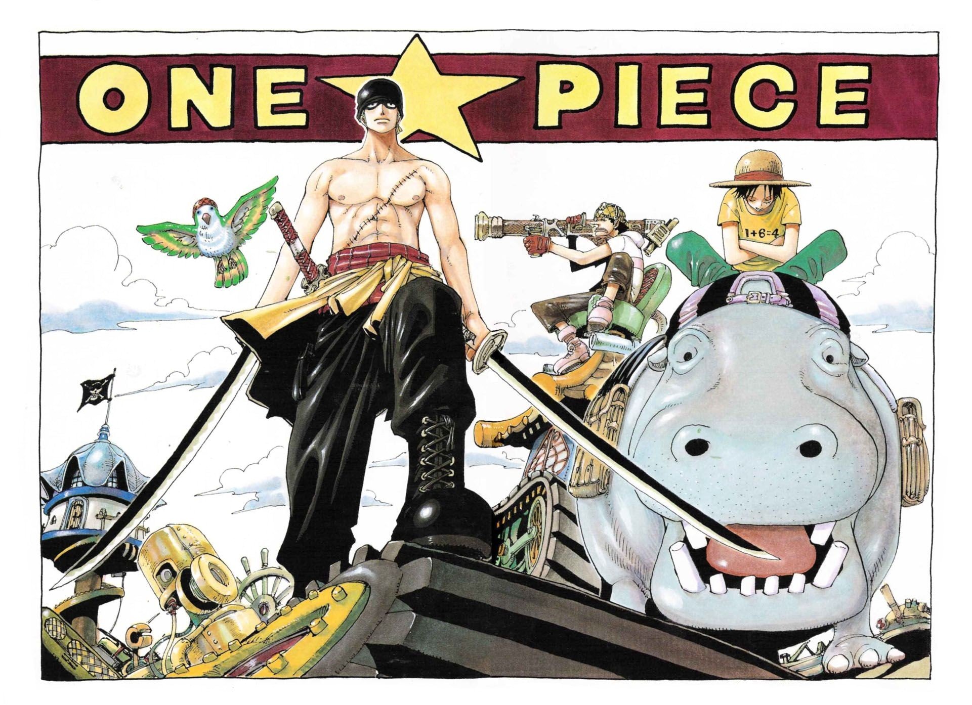 One Piece, Roronoa Zoro, Usopp, Monkey D. Luffy Wallpaper