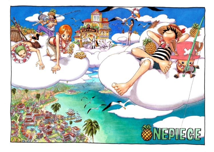 One Piece, Nami, Tony Tony Chopper, Roronoa Zoro HD Wallpaper Desktop Background