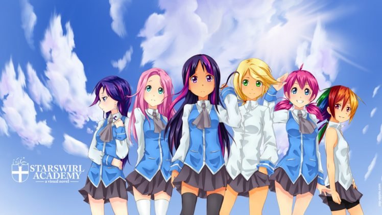 anime, Anime girls, Visual novel, My Little Pony HD Wallpaper Desktop Background