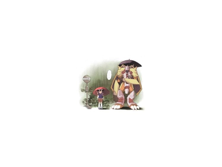 Digimon Adventure, Digimon, My Neighbor Totoro HD Wallpaper Desktop Background