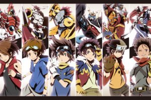 Digimon Adventure, Digimon, Digimon Frontier, Digimon Tamers, Digimon Savers