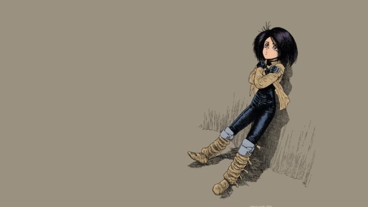 Alita Cyborg Battle Angel Alita Gunnm Gally Short Hair Manga