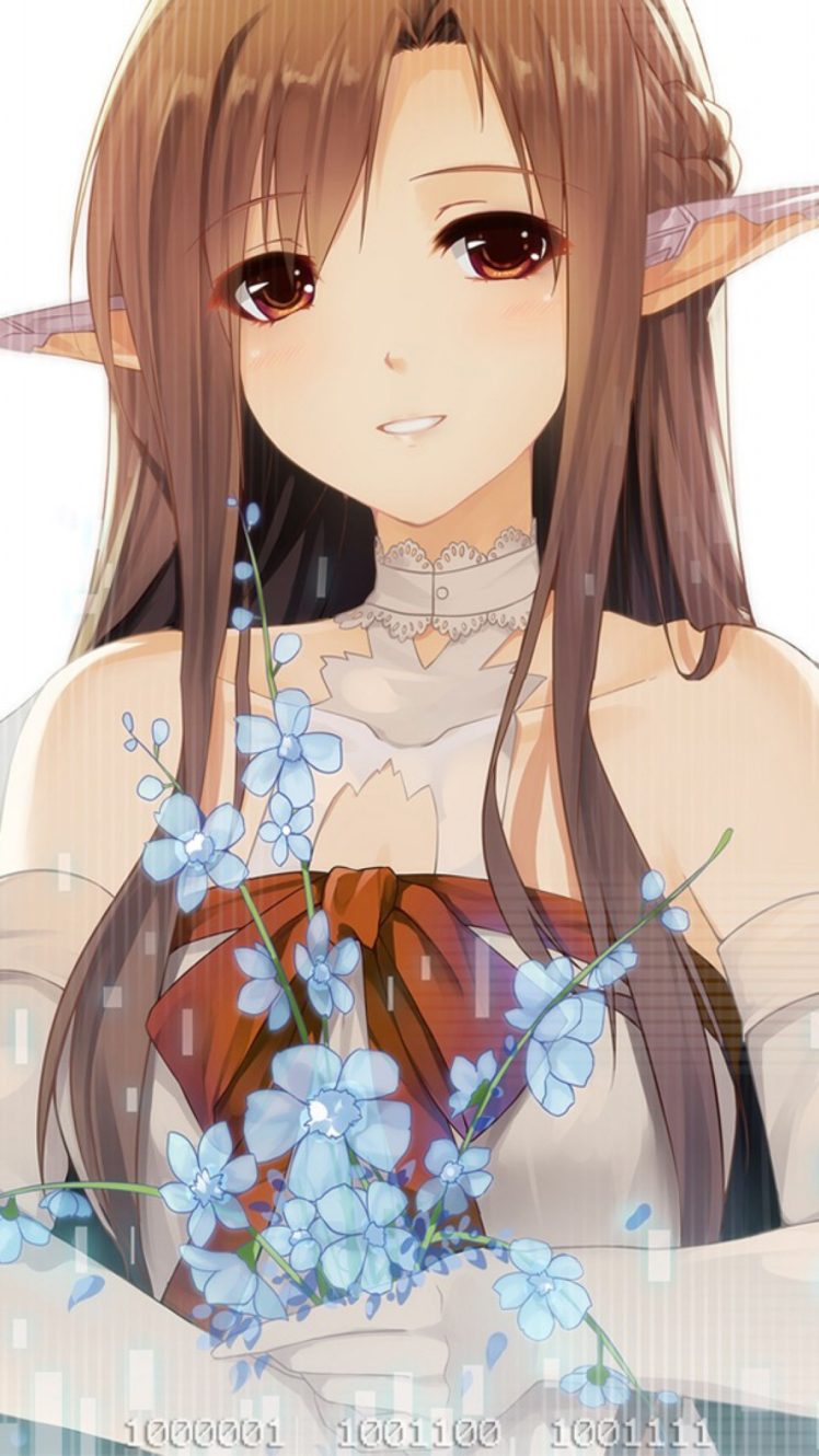 Yuuki Asuna, Sword Art Online, Anime girls HD Wallpaper Desktop Background
