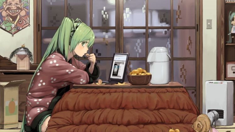 anime, Hatsune Miku, Vocaloid HD Wallpaper Desktop Background