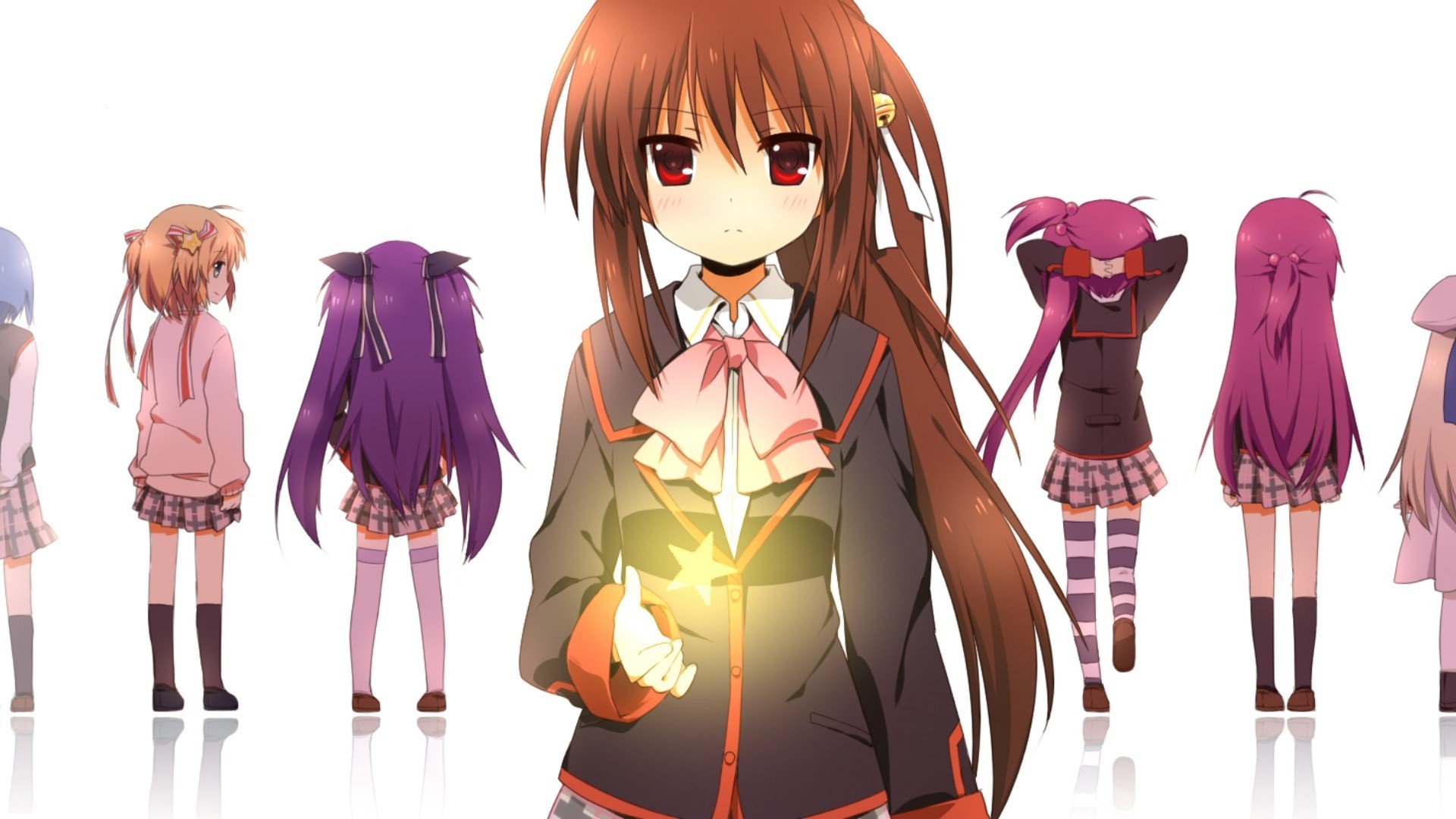 Little Busters!, Kamikita Komari, Natsume Rin Wallpaper