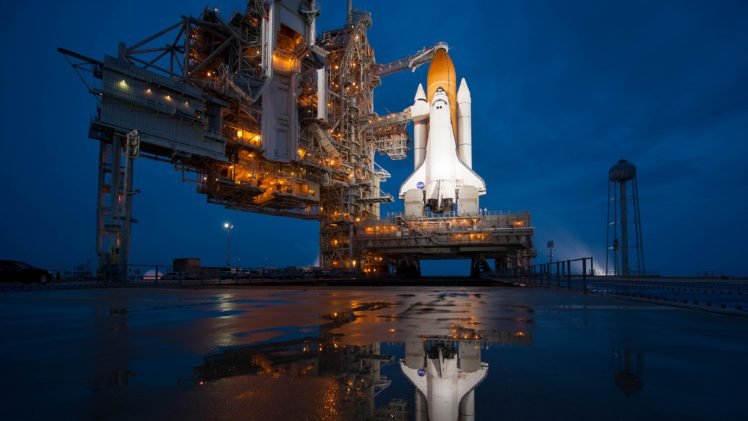 spaceship, NASA, Space shuttle, Space Shuttle Atlantis HD Wallpaper Desktop Background