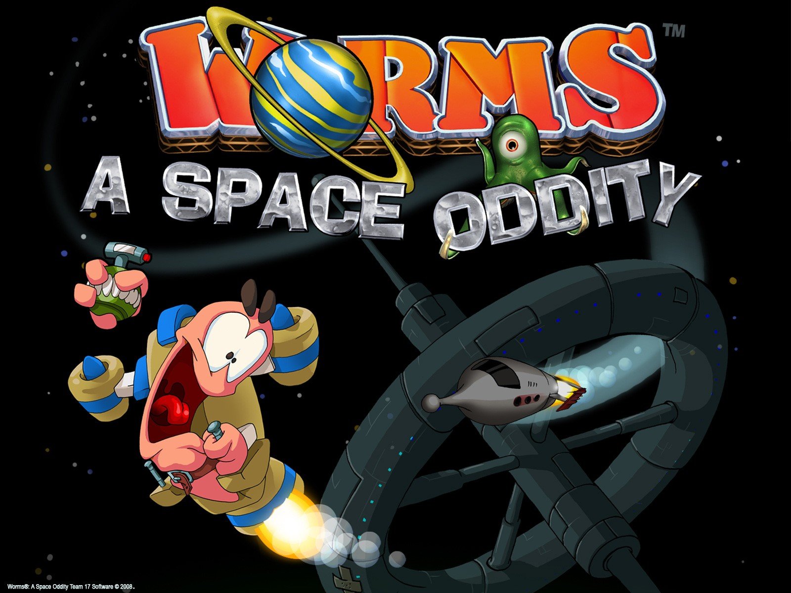 Черви во весь экран играть. Worms игра. Игра про космического червяка. Червь в космосе игра. Oddity игра.