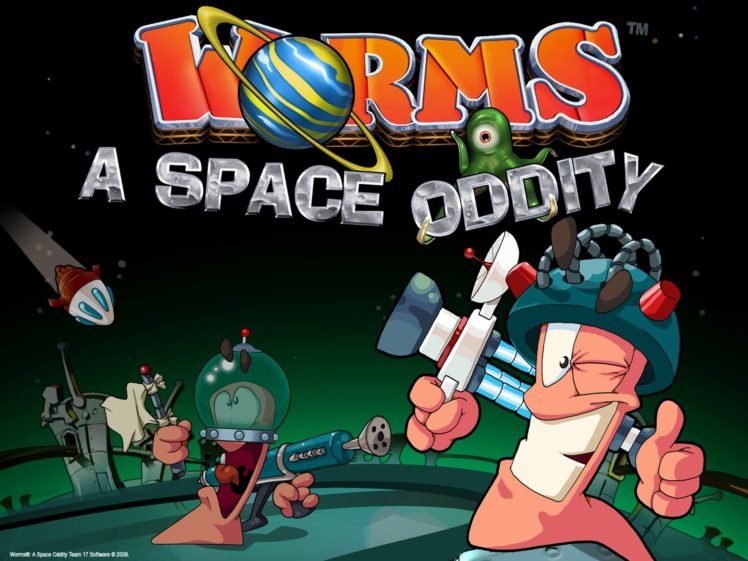 Worms, Worms: A Space Oddity HD Wallpaper Desktop Background