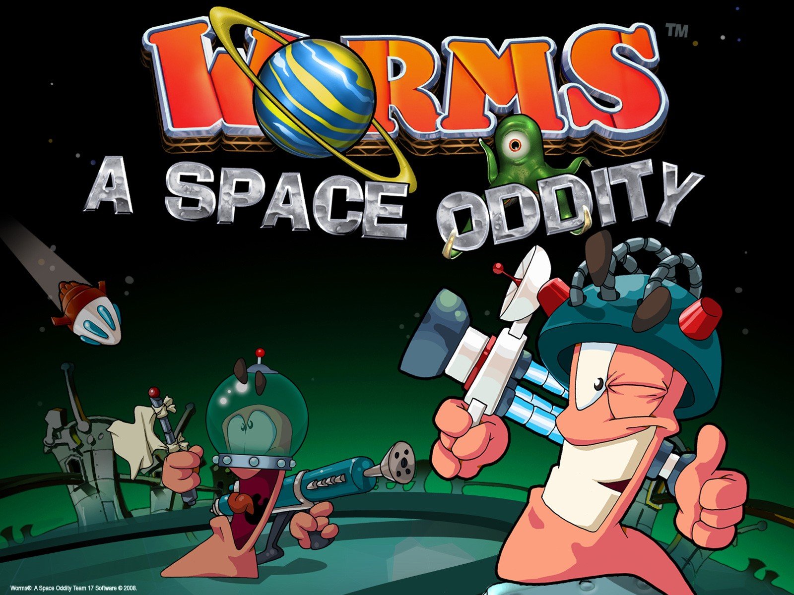 Worms, Worms: A Space Oddity Wallpaper