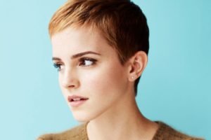 women, Emma Watson, Actress, Short hair