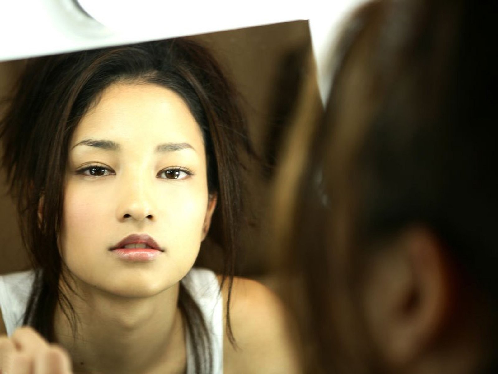 Meisa Kuroki, Asian, Japanese, Women, Face, Brunette, Brown eyes Wallpaper