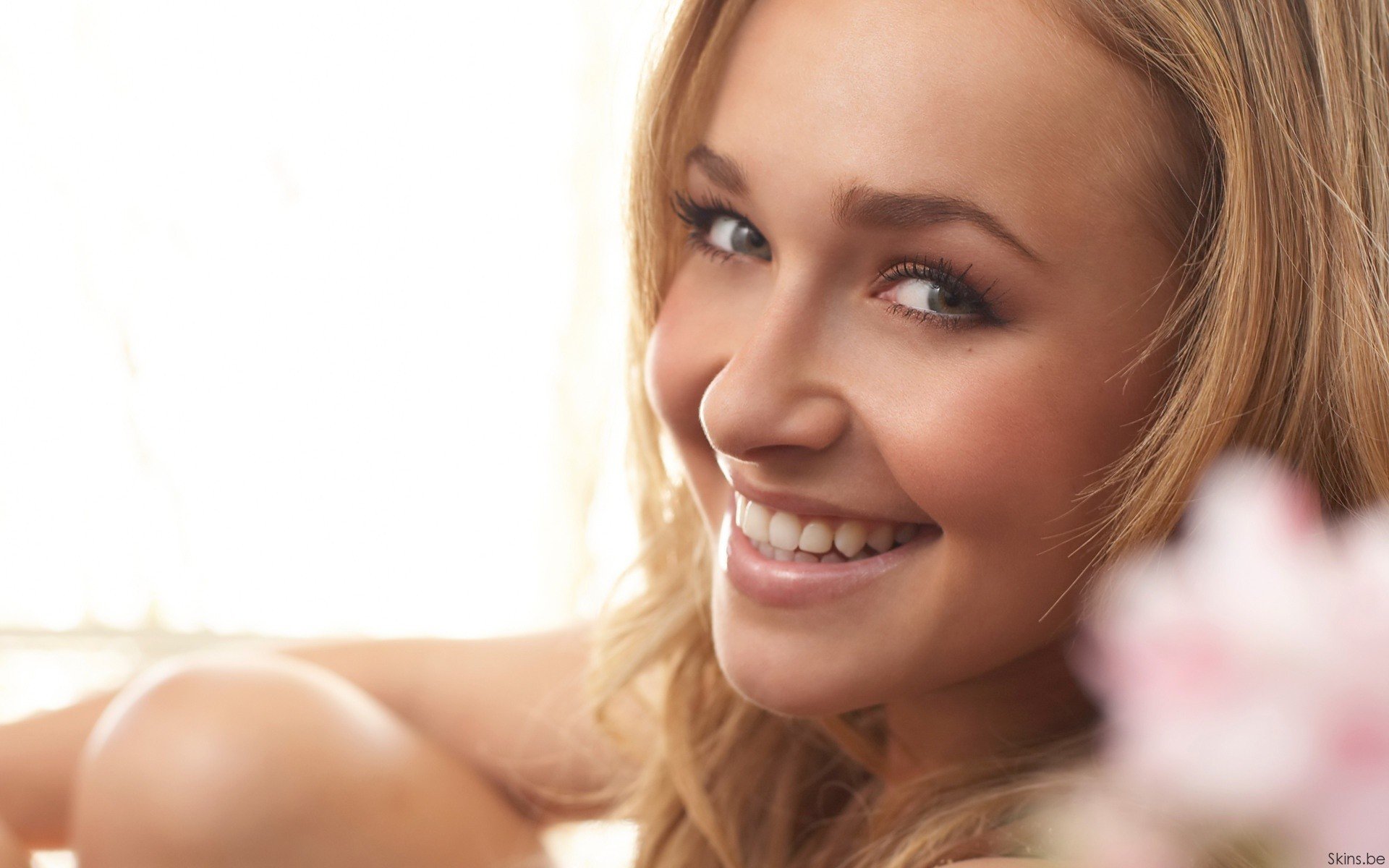 Hayden Panettiere Blonde Eyes Blue Eyes Lips Smiling Hd Wallpapers Desktop And Mobile