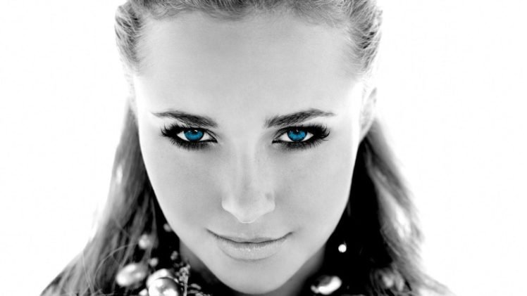 Hayden Panettiere, Blonde, Platinum blonde, Eyes, Blue eyes, Lips HD Wallpaper Desktop Background