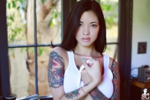 tattoo, Women, Suicide Girls, Myca Suicide