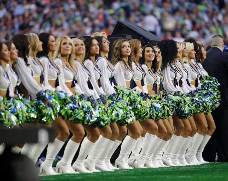 NFL, Cheerleaders, Seattle Seahawks HD Wallpaper Desktop Background