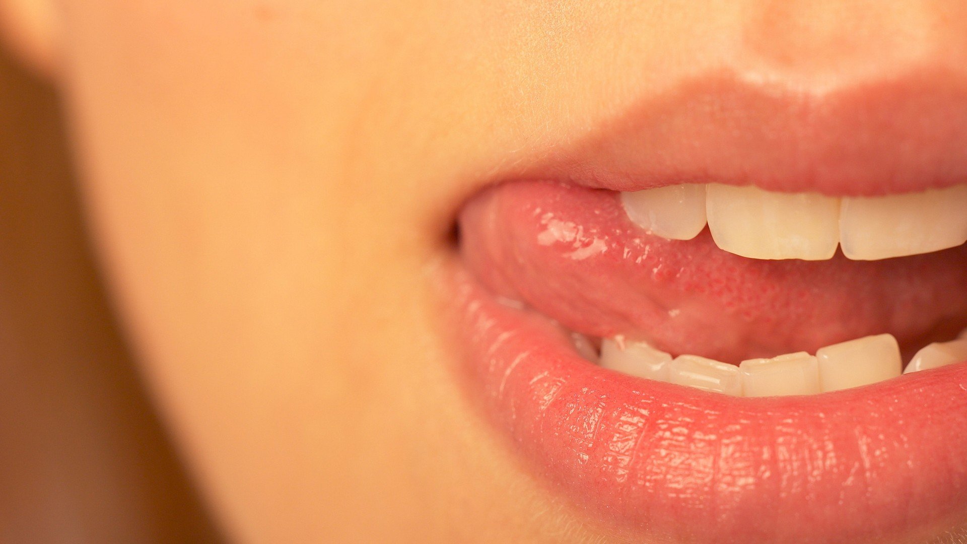 open mouth, Lips, Women, Model, Closeup, Tongues Wallpaper