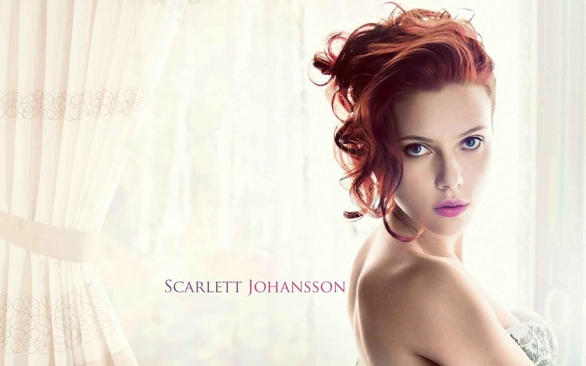 Scarlett Johansson, Women Wallpaper