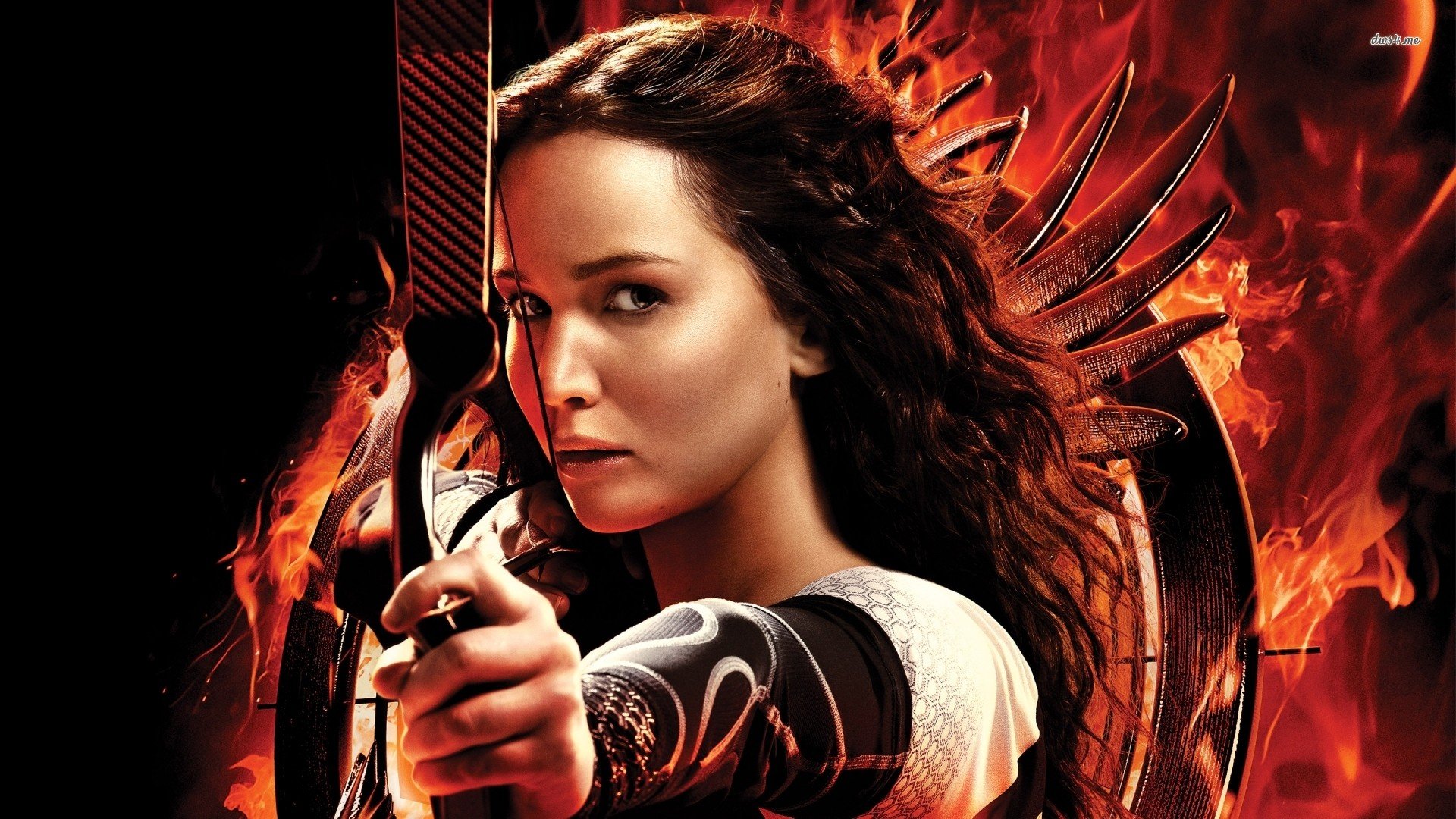 Hunger Games, The Hunger Games, Brunette, Jennifer Lawrence, Movies Wallpaper