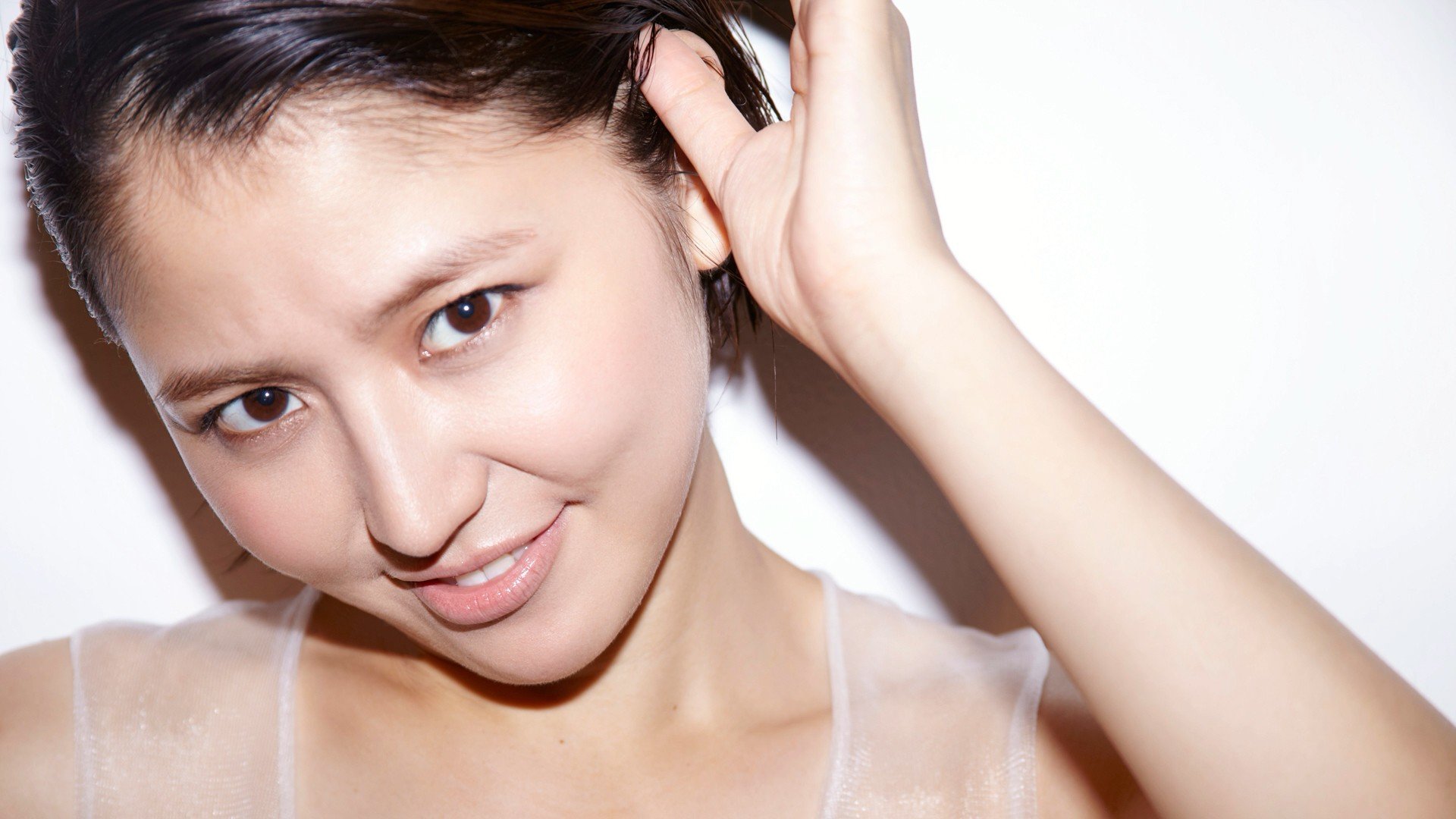 Masami Nagasawa, Smiling, Brown eyes, Face, Women, Asian Wallpaper