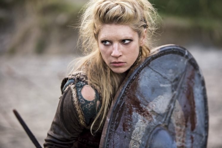 Katheryn Winnick, Vikings, Vikings (TV series), Blonde, Actress, Shields, Warrior, Women HD Wallpaper Desktop Background