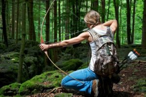 bows, Women, Hunting