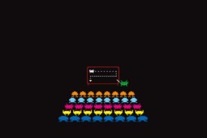 Space Invaders, Atari, Minimalism