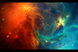 TylerCreatesWorlds, Space, Space art, Nebula, Stars, Galaxy, Digital art
