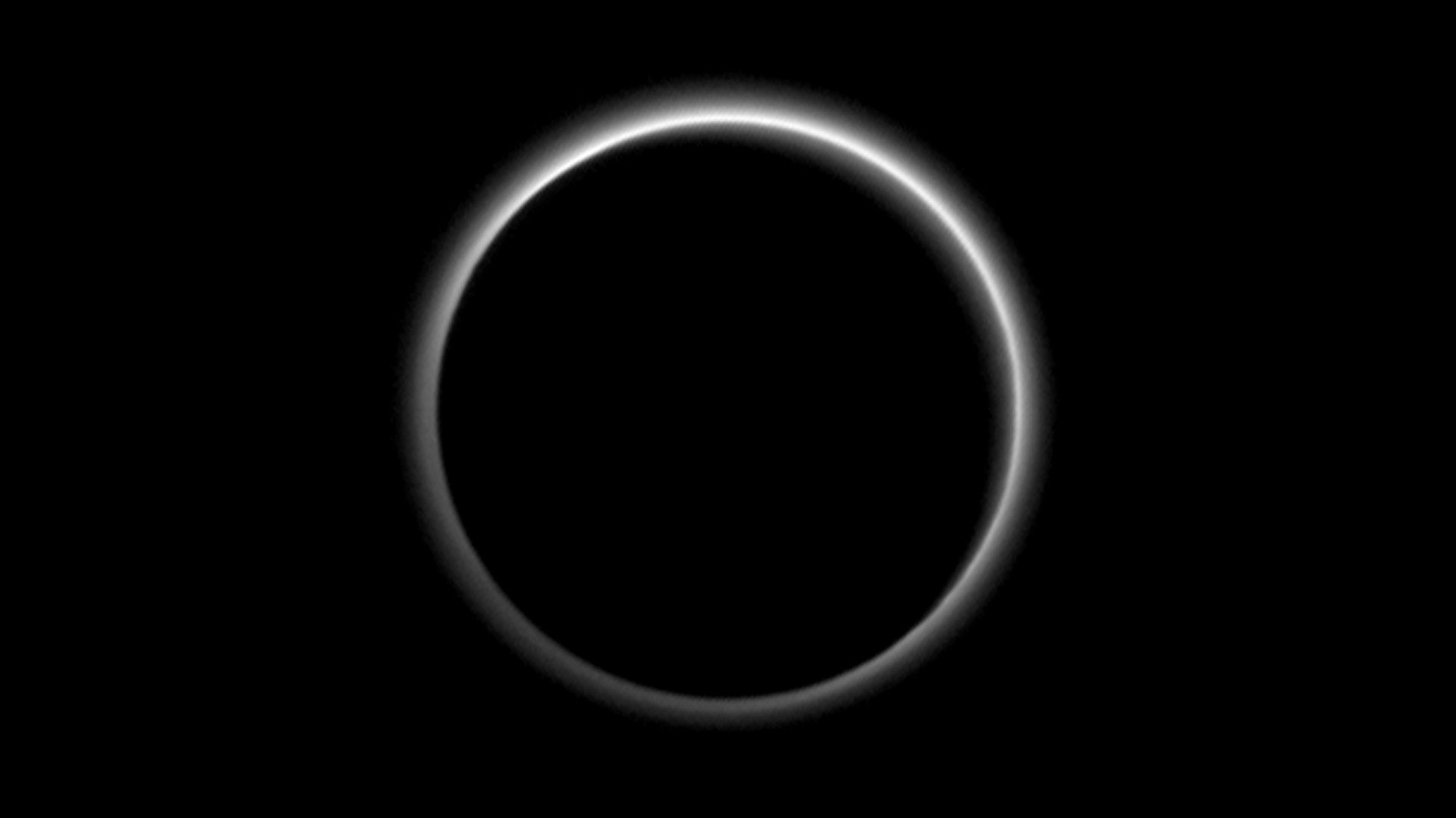 Pluto, Backlighting, Nightside, Solar System, Astronomy, Space Wallpaper