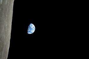 Earth, Moon, Space