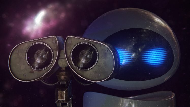 WALL·E, Eva, Pixar Animation Studios, Space HD Wallpaper Desktop Background