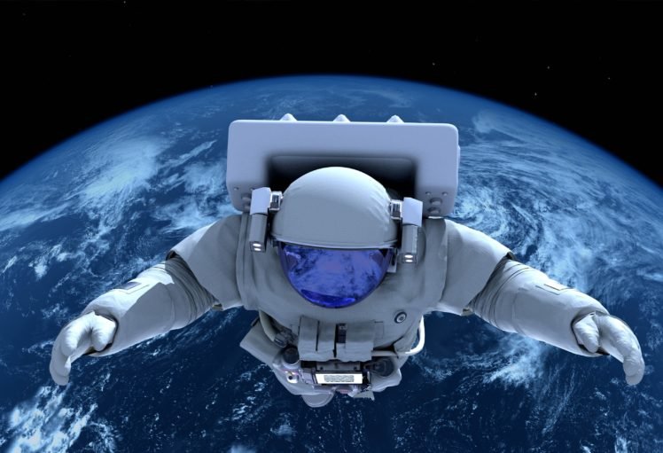 astronaut, Earth, Space HD Wallpaper Desktop Background