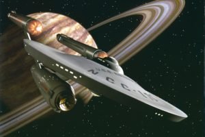 USS Enterprise (spaceship), Star Trek, Space