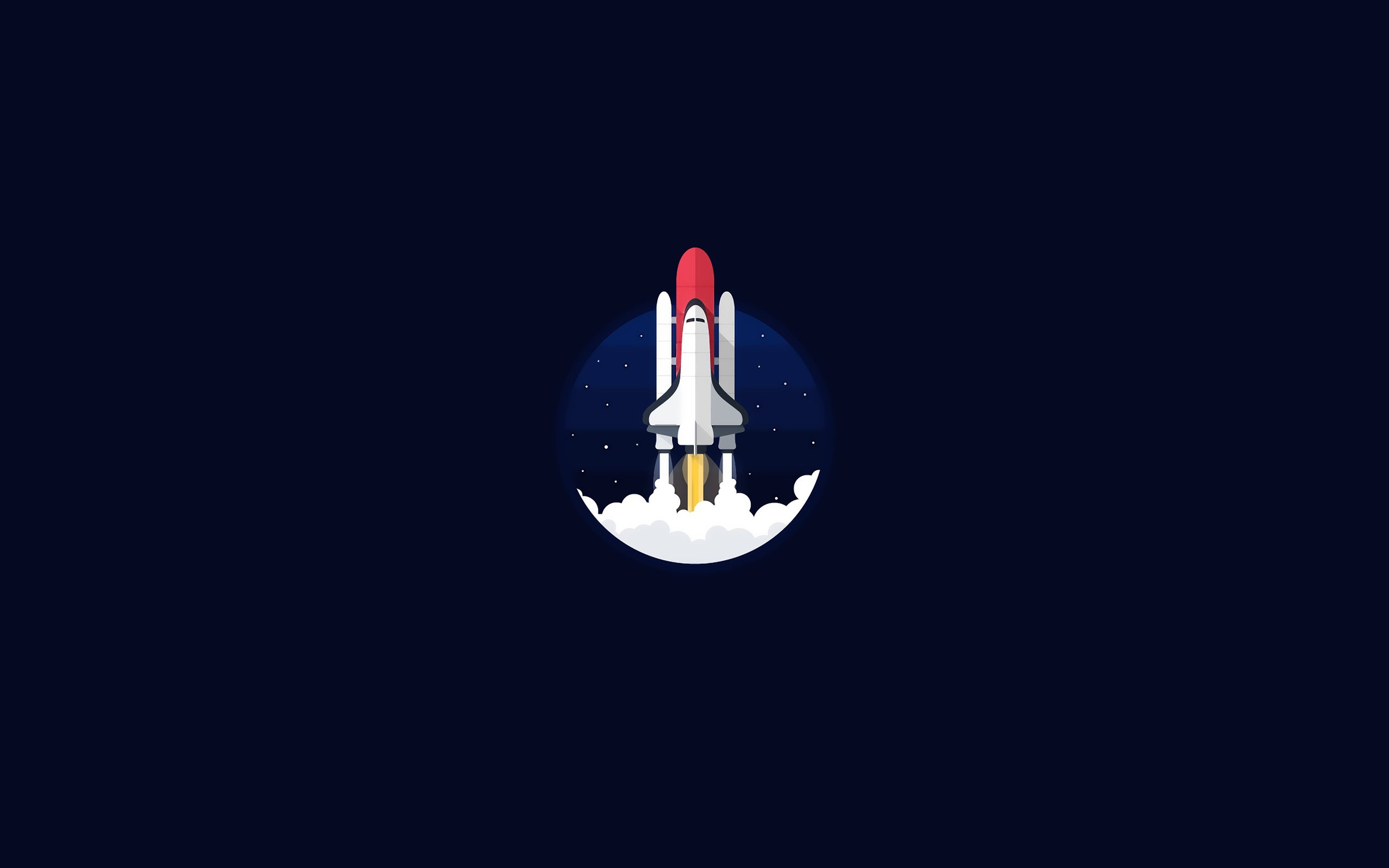 space shuttle, Minimalism, NASA Wallpaper