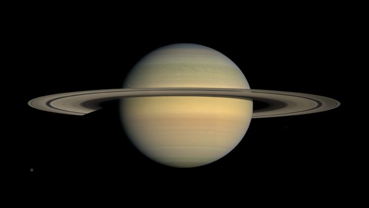 Saturn, Space, Minimalism HD Wallpaper Desktop Background