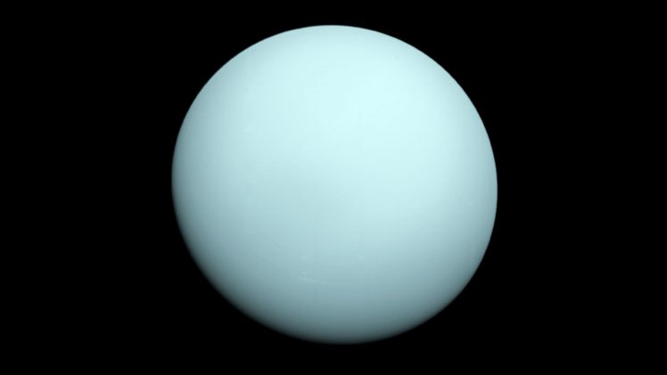 Uranus, Space, Minimalism HD Wallpaper Desktop Background