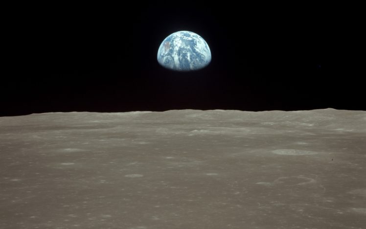 photography, Space, Moon, Earth HD Wallpaper Desktop Background