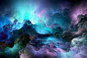 nebula, Space, Colorful