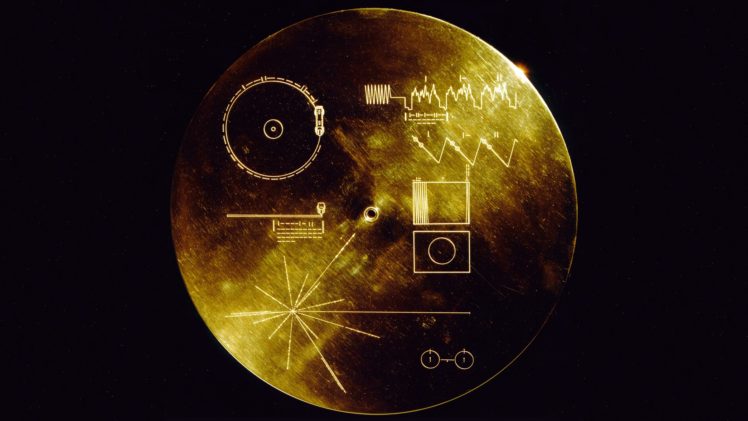 Voyager Golden Record, Voyager, Space HD Wallpaper Desktop Background