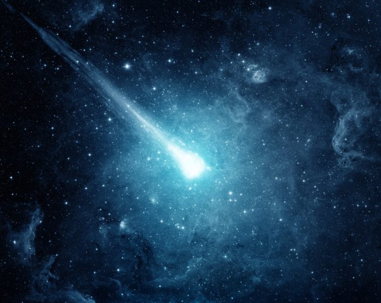 universe, Meteors HD Wallpaper Desktop Background