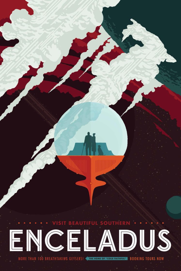 Travel posters, NASA, Science